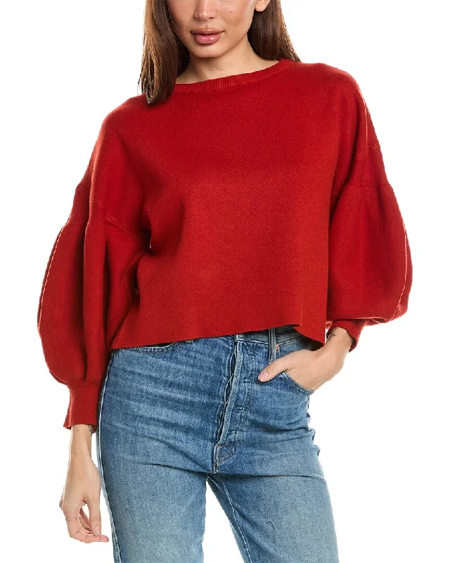 OAT New York Balloon Sleeve Sweater