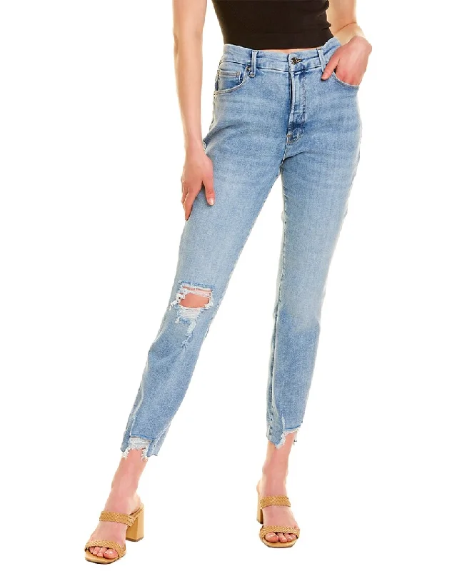 GOOD AMERICAN Good Legs Indigo Skinny Jean