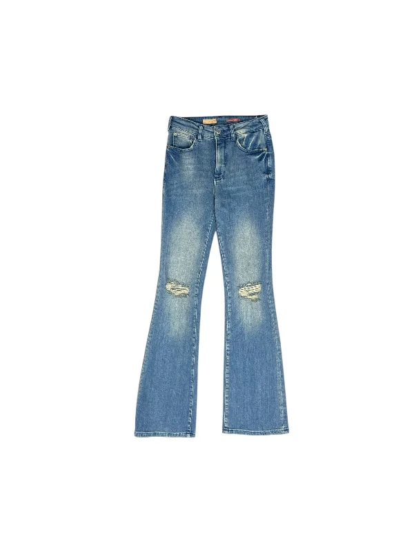 Jeans Flared By Pilcro In Blue, Size: 24