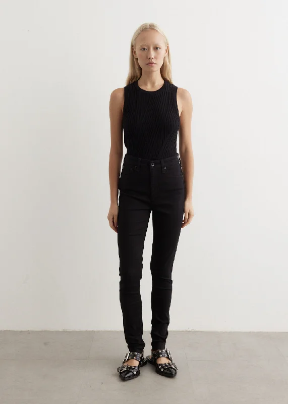 Nina High-Rise Skinny Jeans