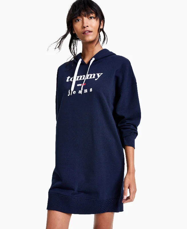 Tommy Jeans Logo Hoodie Dress