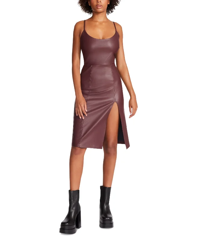 Women's Giselle Faux-Leather Dress