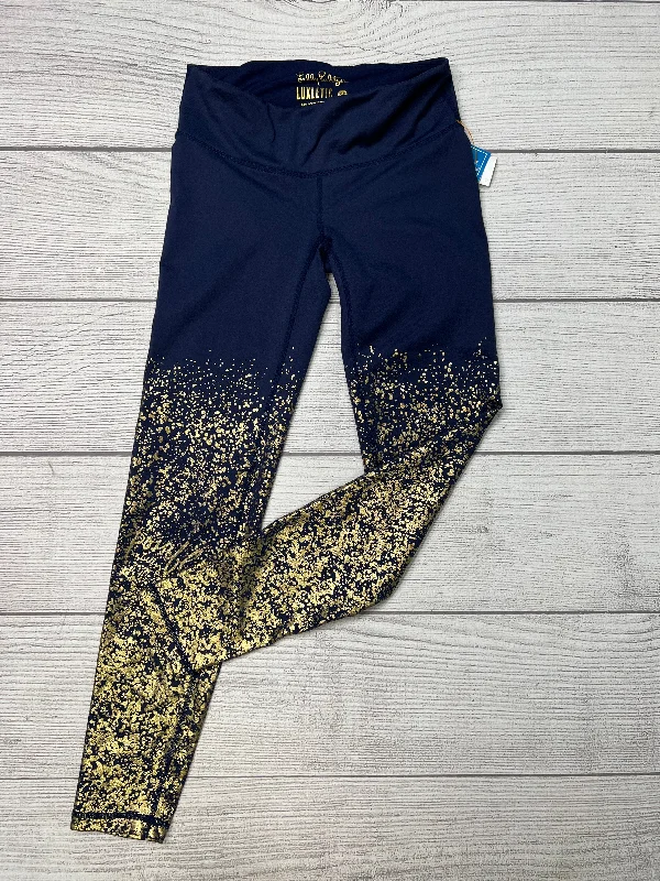 Athletic Leggings By Lilly Pulitzer In Blue, Size: Xs