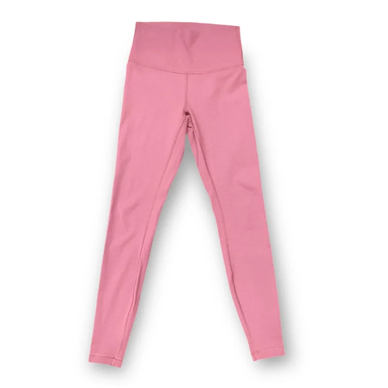 Athletic Leggings By Lululemon In Pink, Size: 2