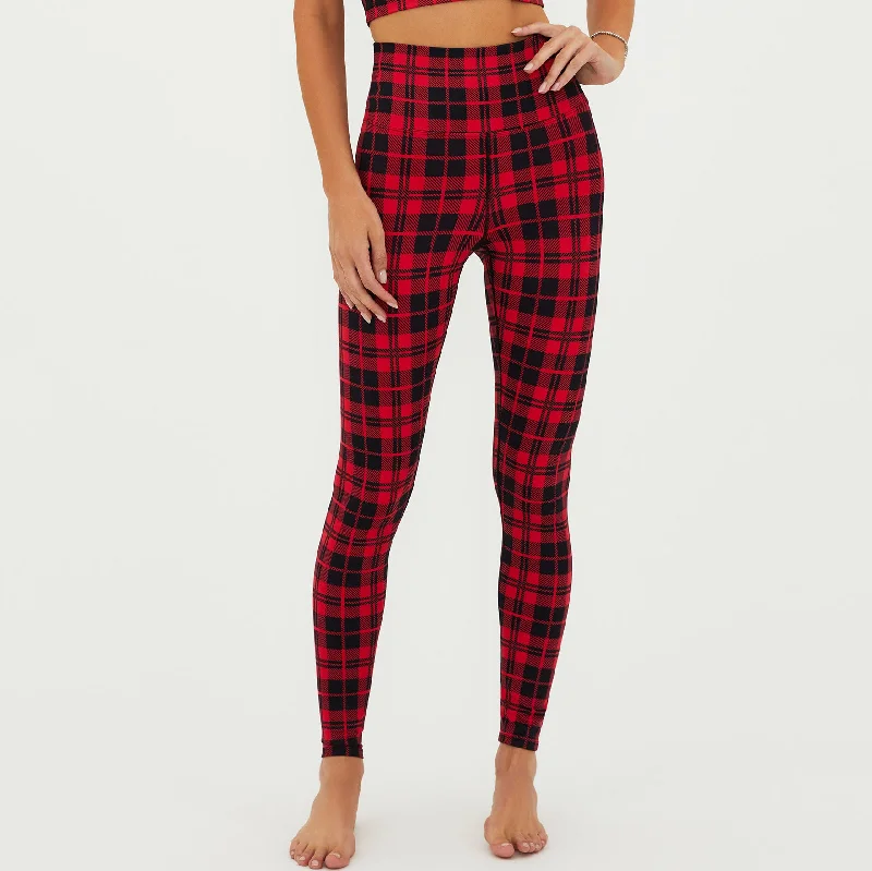 Piper Legging - Merry Plaid