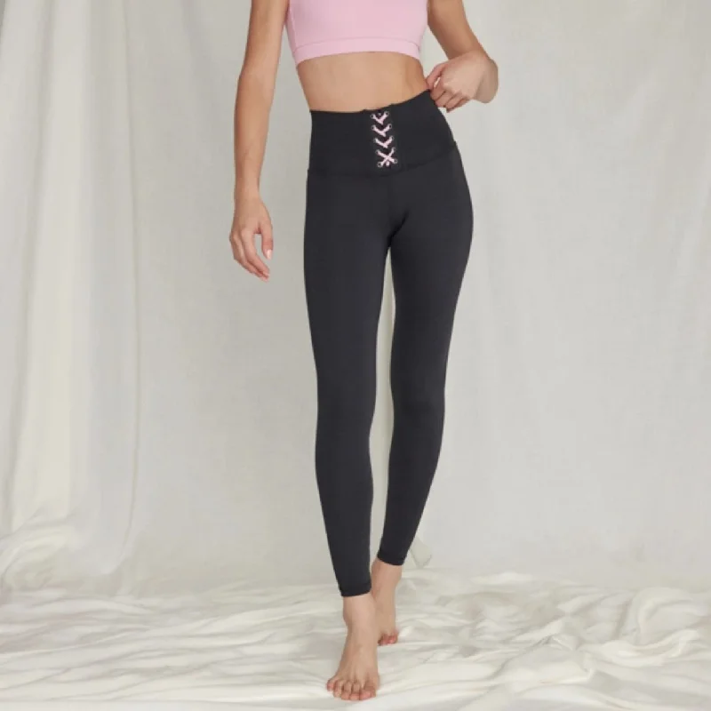 Kennedy Legging - Black/Candy Crush