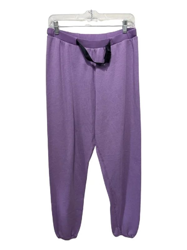 John Elliot Size 3 Purple Cotton & Polyester Elastic Waist Sweatpants Pants